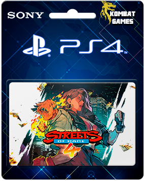 Street Of Rage 4 - PS4 Mídia Digital PRIMARIA